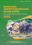 VII Koto Padang Sago Subdistrict in Figures 2022