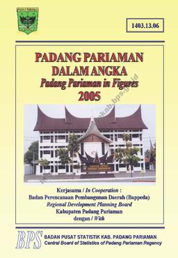 Padang Pariaman In Figures 2006