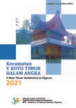 V Koto Timur Subdistrict In Figures 2021