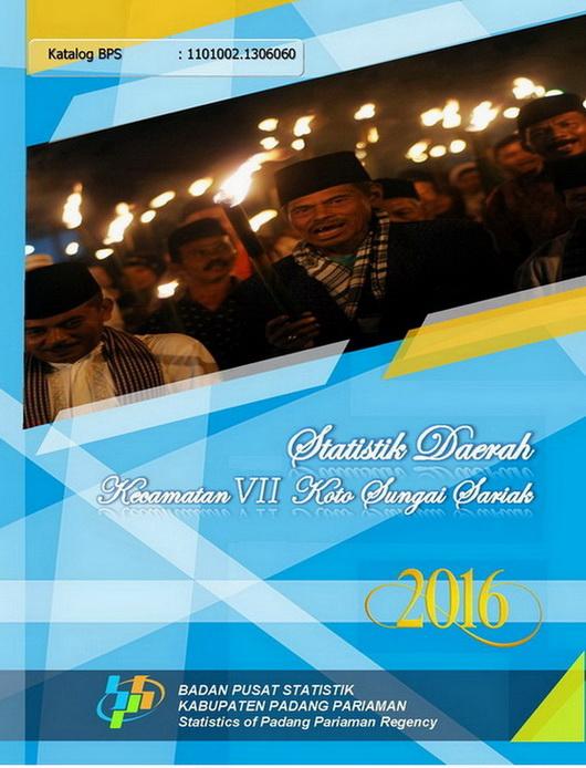 Statistics of VII Koto Sungai Sariak 2016