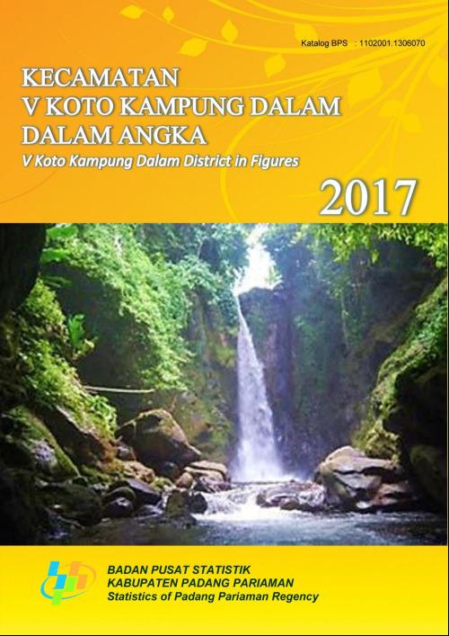 Kecamatan V Koto Kampung Dalam Dalam Angka 2017