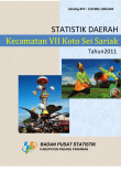 Statistik Daerah Kecamatan VII Koto Sei Sariak Tahun 2011