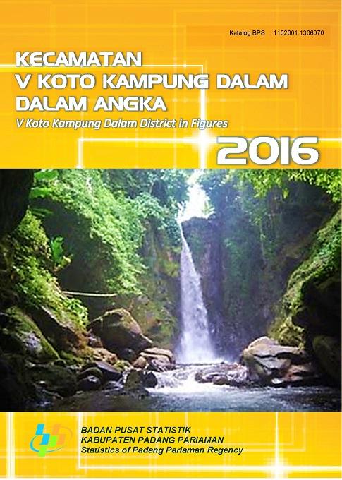 V Koto Kp Dalam Subdistricts in Figures 2016