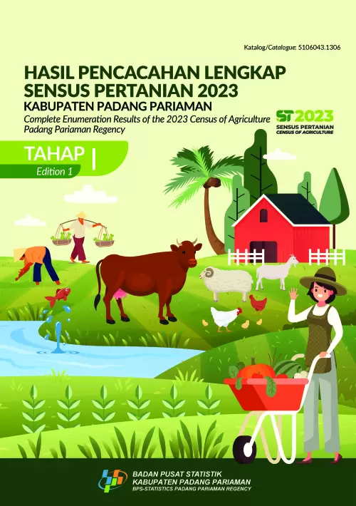 Hasil Pencacahan Lengkap Sensus Pertanian 2023 - Tahap I Kabupaten Padang Pariaman