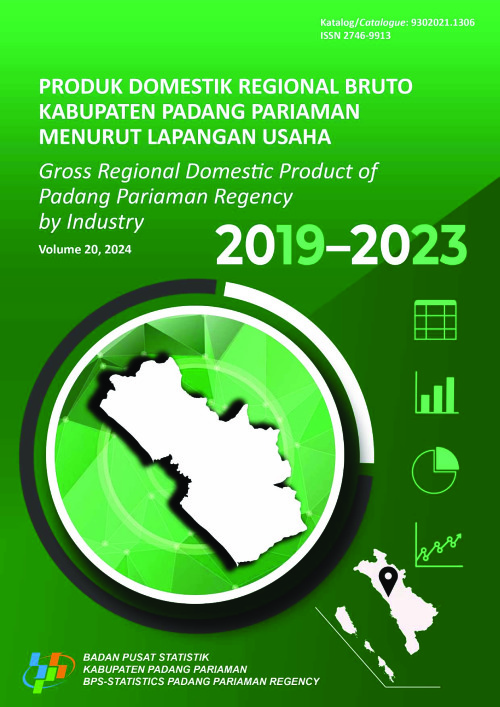 Produk Domestik Regional Bruto Kabupaten Padang Pariaman Menurut Lapangan Usaha 2019-2023